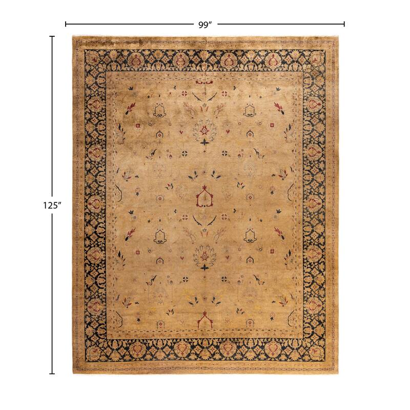 Overdyed One-of-a-Kind Hand-Knotted Area Rug - Beige - 8' 3" x 10' 5"