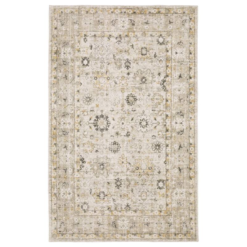 HomeRootsOriental Traditional Rectangle Area Rug