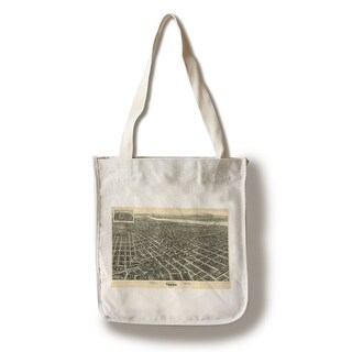 Shop Tulsa, Oklahoma - (1918) - Panoramic Map (100% Cotton Tote Bag - Reusable) - Overstock ...