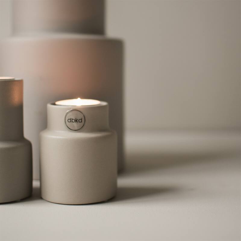OBLONG CANDLE sandy mole- ND - Mole