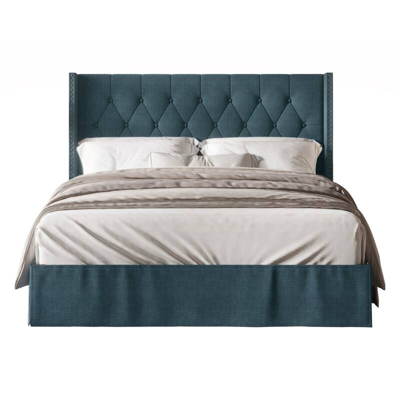 Billy Tufted Upholstered Panel Bed