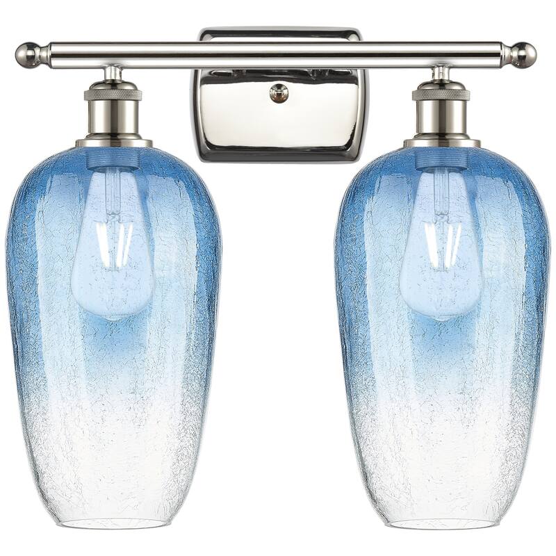 Innovations Lighting Endless Possibilities Ballston - Brookhaven Flute - 2 Light 17" Bath Vanity Light