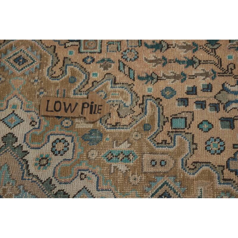 Tabriz Persian Vintage Area Rug Handmade Living Room Wool Carpet - 8'2" x 11'3"