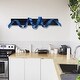 preview thumbnail 19 of 74, Statements2000 3D Metal Wall Art Accent Sculpture Black Silver Abstract Decor by Jon Allen - Knight