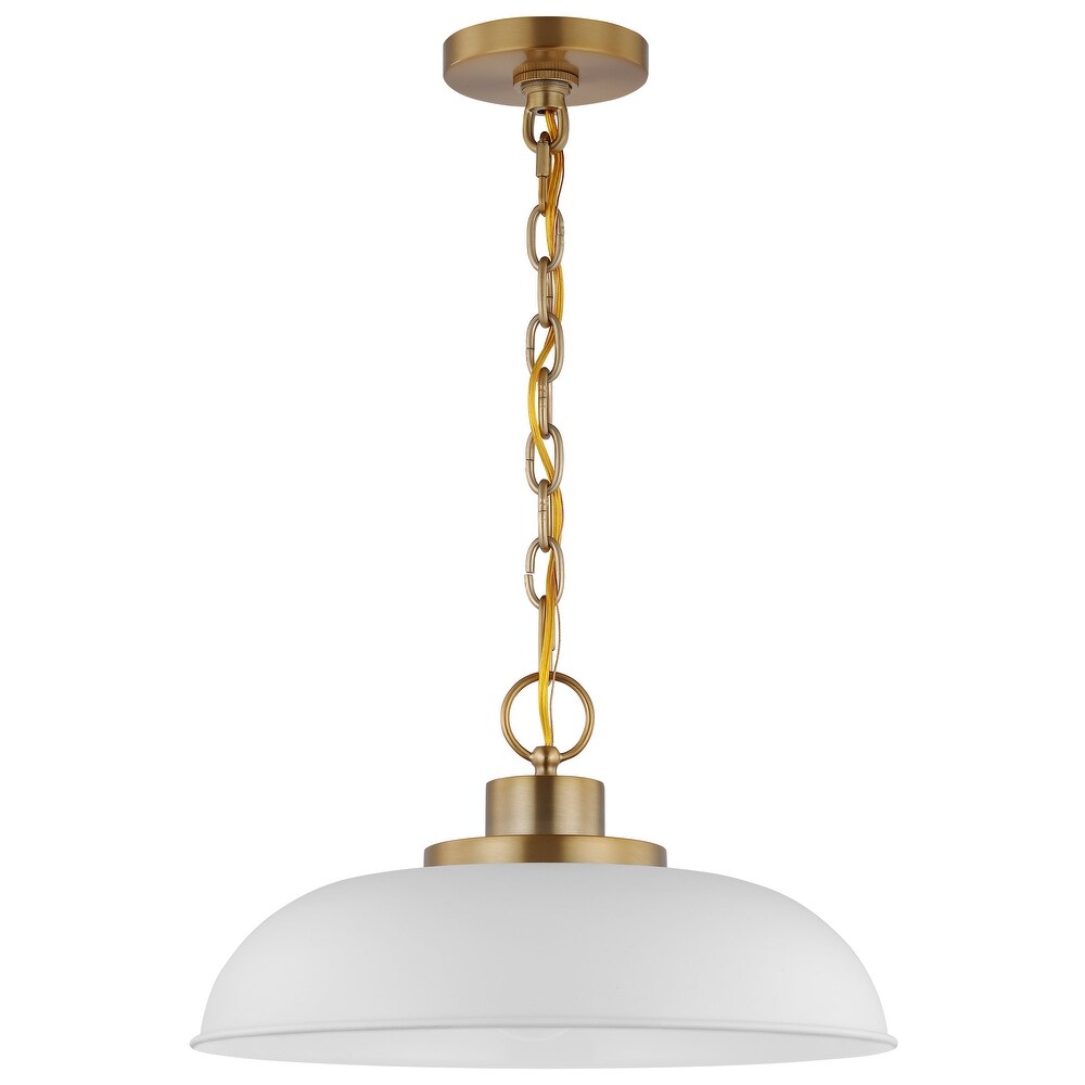 Nuvo Lighting 60/5408 Vintage Incandescent One Light Pendant Angled Clear Glass Polished Nickel