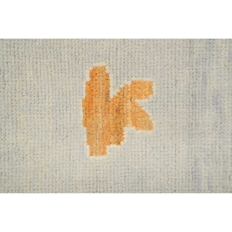 Hand Knotted Oriental 100% Wool Carpet Modern Geometric Multi-Colored Gabbeh Area Rug - 14' 1'' X 10' 4''