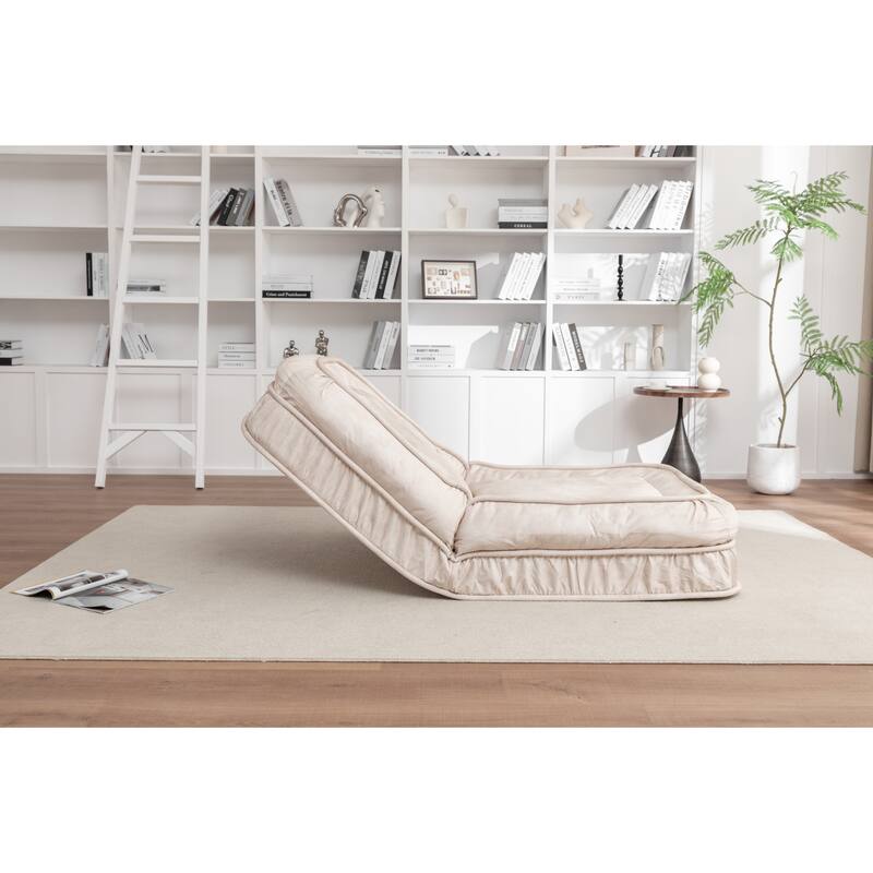 Upholstered Dog Bed with 5 Adjustable Positions, Massage Pillow & 2 Soft Pillows