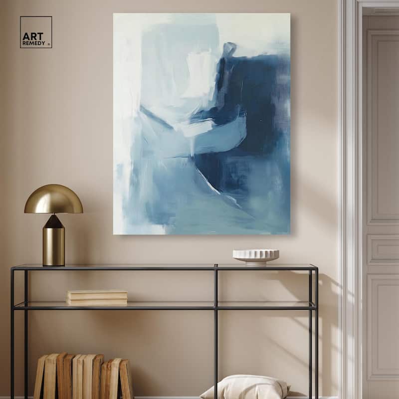 Glacial Reflections I Canvas by Art Remedy, Gallery Wrapped