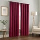 preview thumbnail 69 of 99, 4 Piece Grommet Darkening Blackout Window Panel Curtain Set