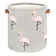 preview thumbnail 4 of 3, SAFAVIEH Baby Collection Flora Flamingo Basket