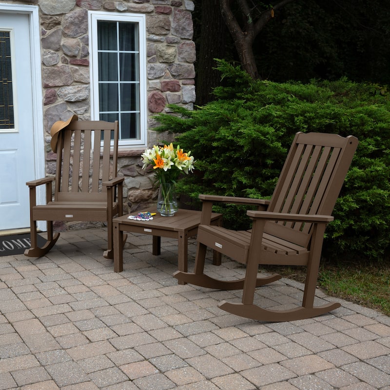 HIGHWOOD Rocking Chairs and Side Table (3-piece Set)