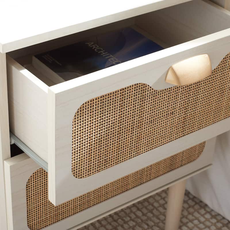 SAFAVIEH Salwa 2-Drawer Nightstand