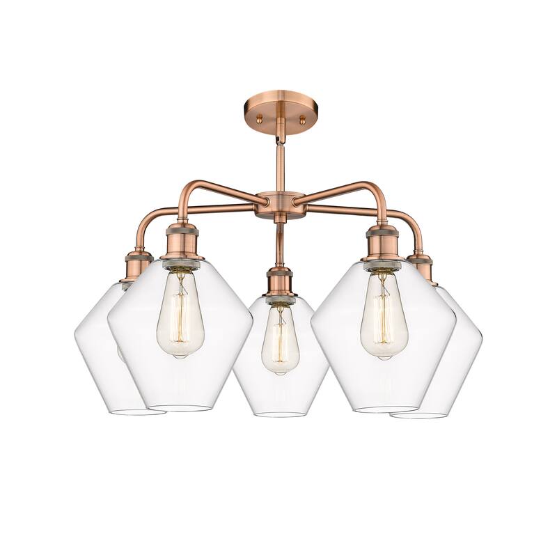 Innovations Lighting Cindyrella - 5 Light 8" Stem Hung Chandelier