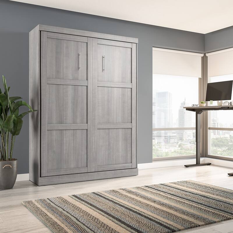 Pur 65W Queen Murphy Bed for Multipurpose Room by Bestar