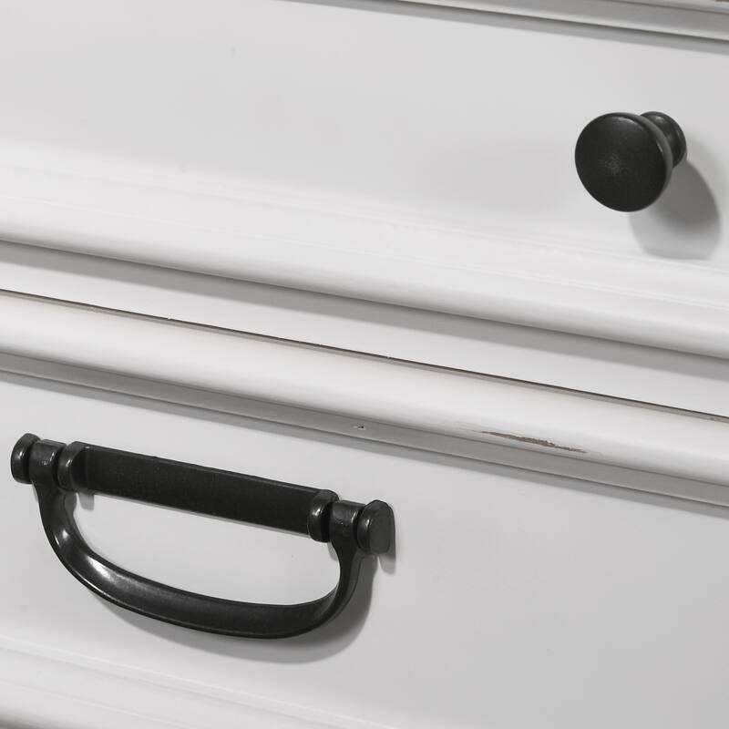 Clelane Wood 3-Drawer Nightstandand