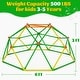preview thumbnail 21 of 19, 6FT Geometric Climbing Dome Climber Playground for Kids 3-10, Climbing Toys for Kids - N/A