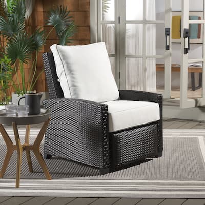 SAFAVIEH Outdoor Patio Furniture Landon Recliner Chair - 32"W x 36"D x 36"H