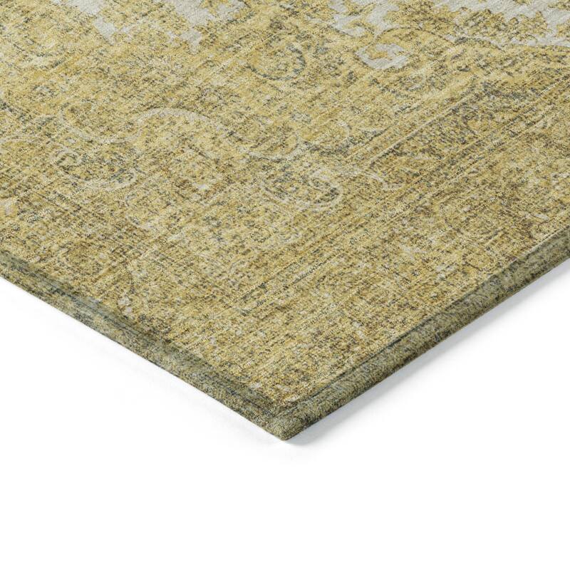 HomeRoots Oriental Traditional Rectangle Outdoor Rug