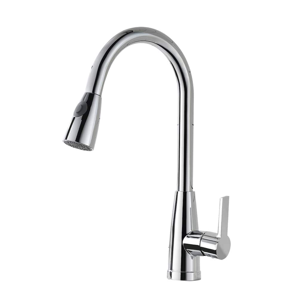 Topcraft High-arc Stainless Steel kitchen Sink Faucet