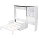 preview thumbnail 6 of 6, Murphy Bed Wall Unit with Sofa, Storage Cabinet & Desk by Harper&Bright Designs