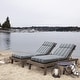 preview thumbnail 40 of 52, Arden Selections Oceantex Outdoor Chaise Lounge Cushion 72 x 21