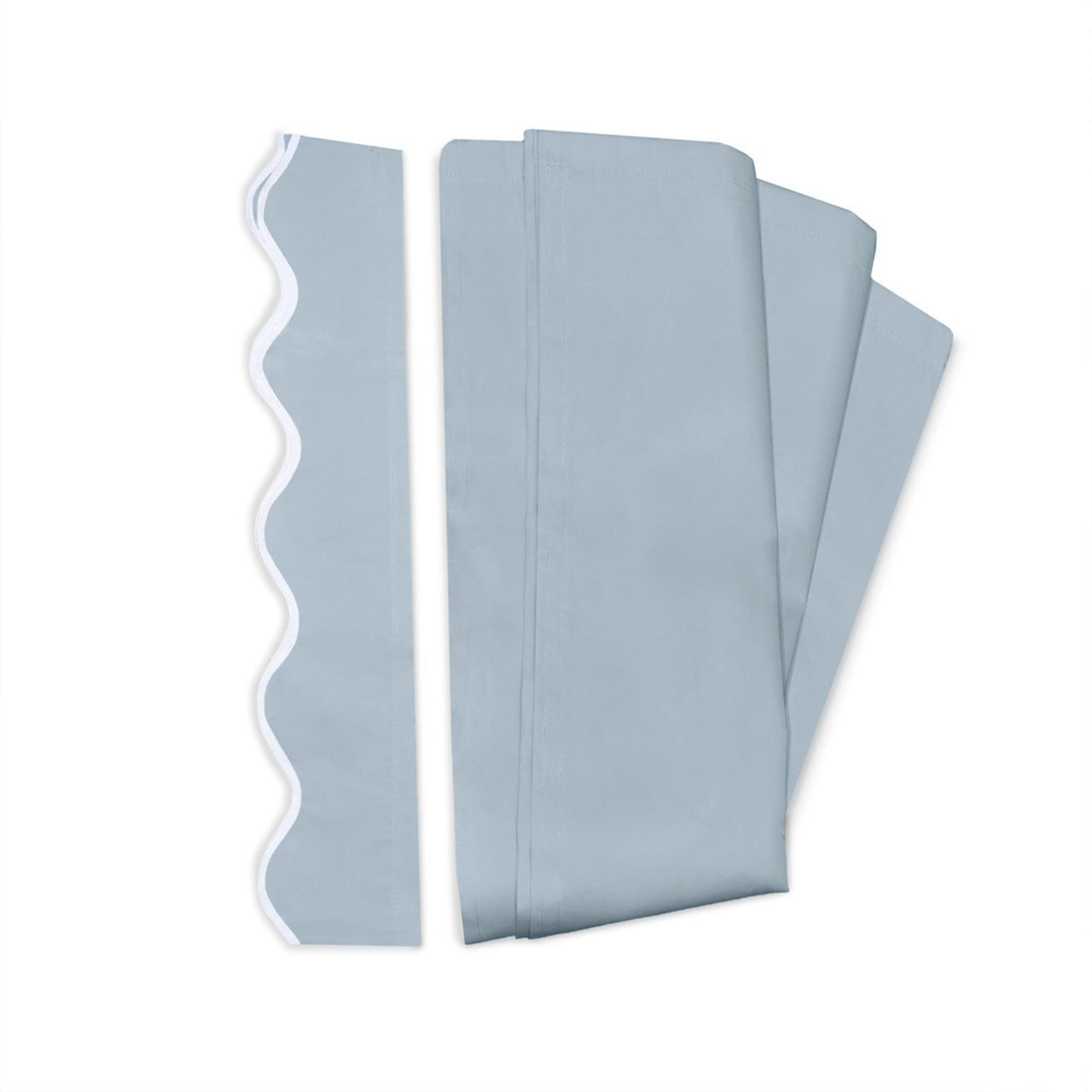 ALEKO Fabric Replacement for 12 x 10 feet Retractable Patio Awning Sky Blue