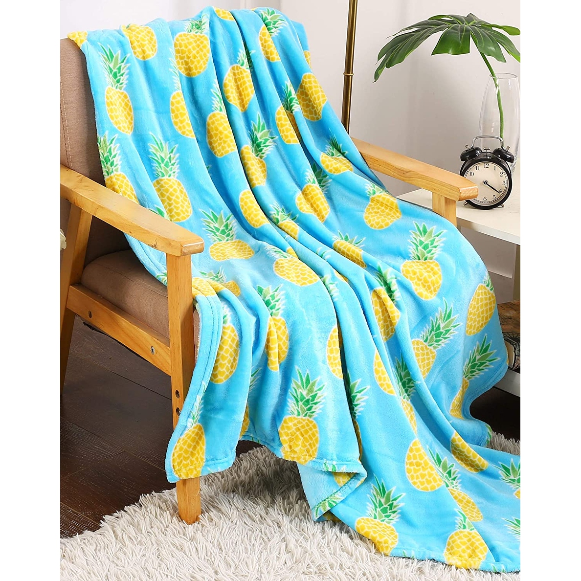 Pineapple throw outlet blanket