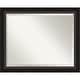 preview thumbnail 1 of 33, Beveled Bathroom Wall Mirror - Trio Oil Rubbed Bronze Frame - Trio Oil Rubbed Bronze