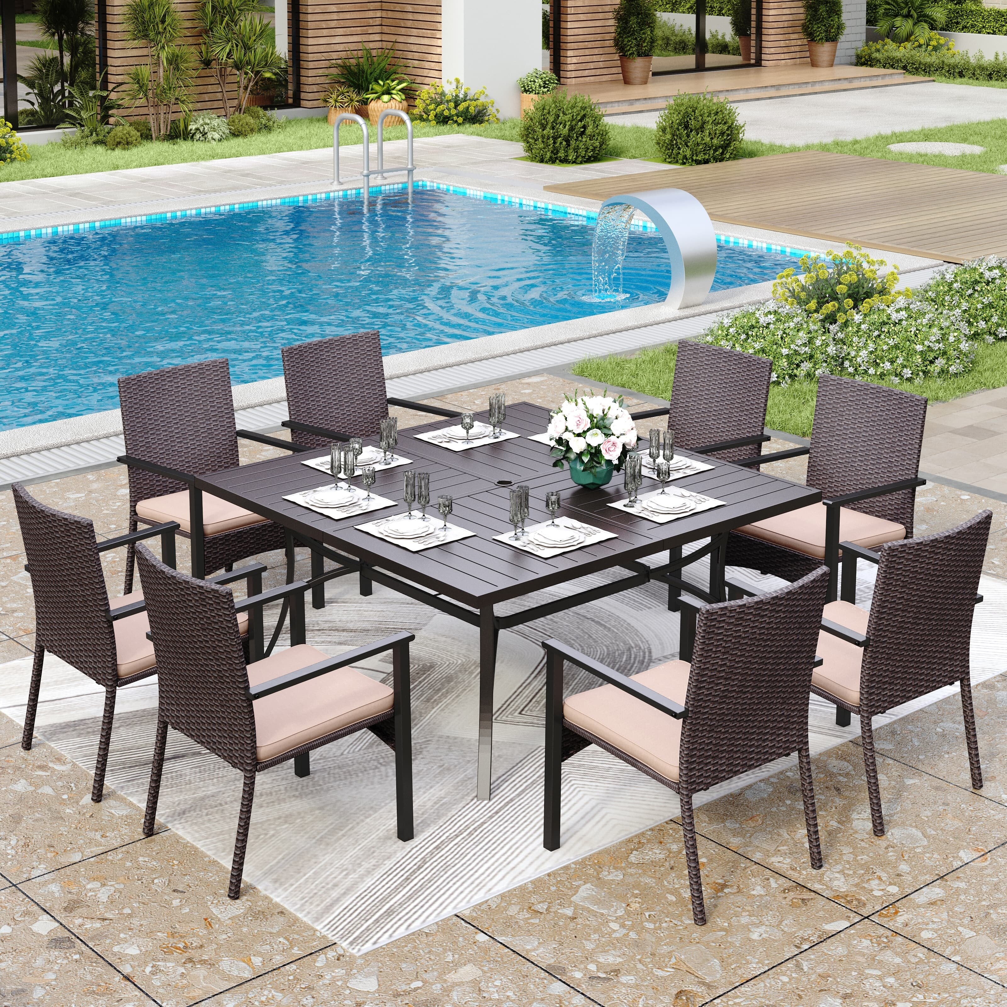 Brighton 9 piece dining set 2025