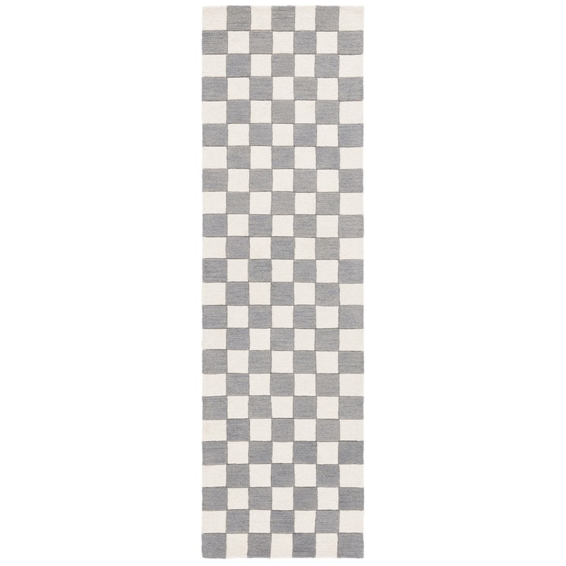 SAFAVIEH Handmade Martha Stewart Collection Berthild Checkered Wool Rug