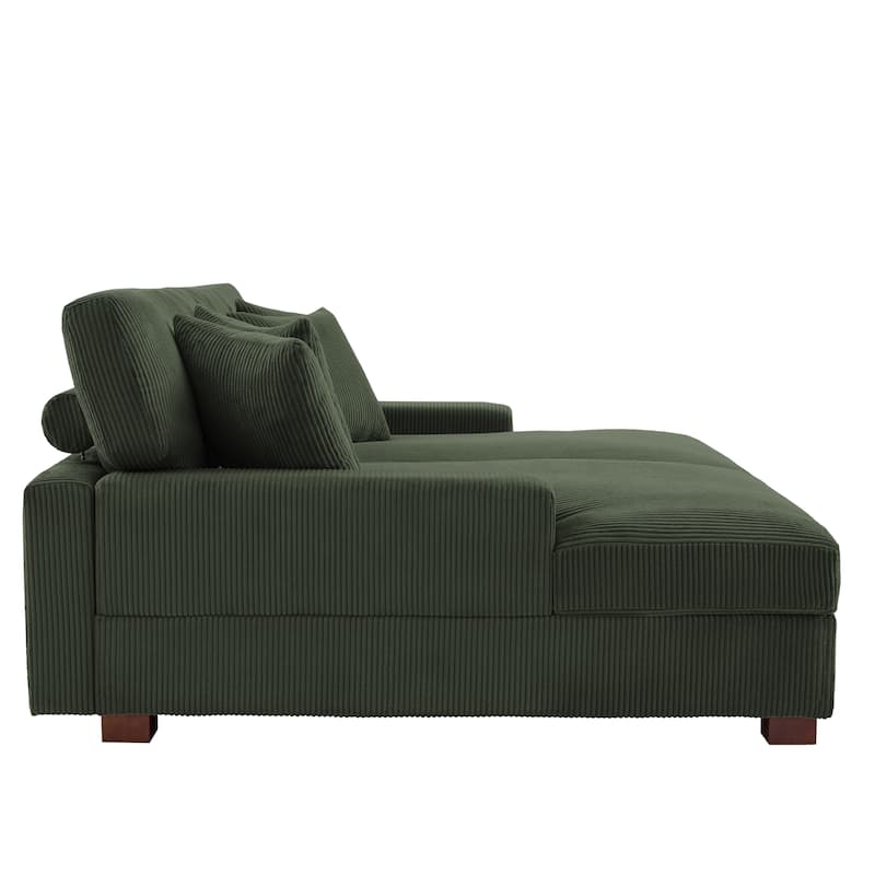 Oversized Modular Sectional Sofa Set with Pillows for Living Room
