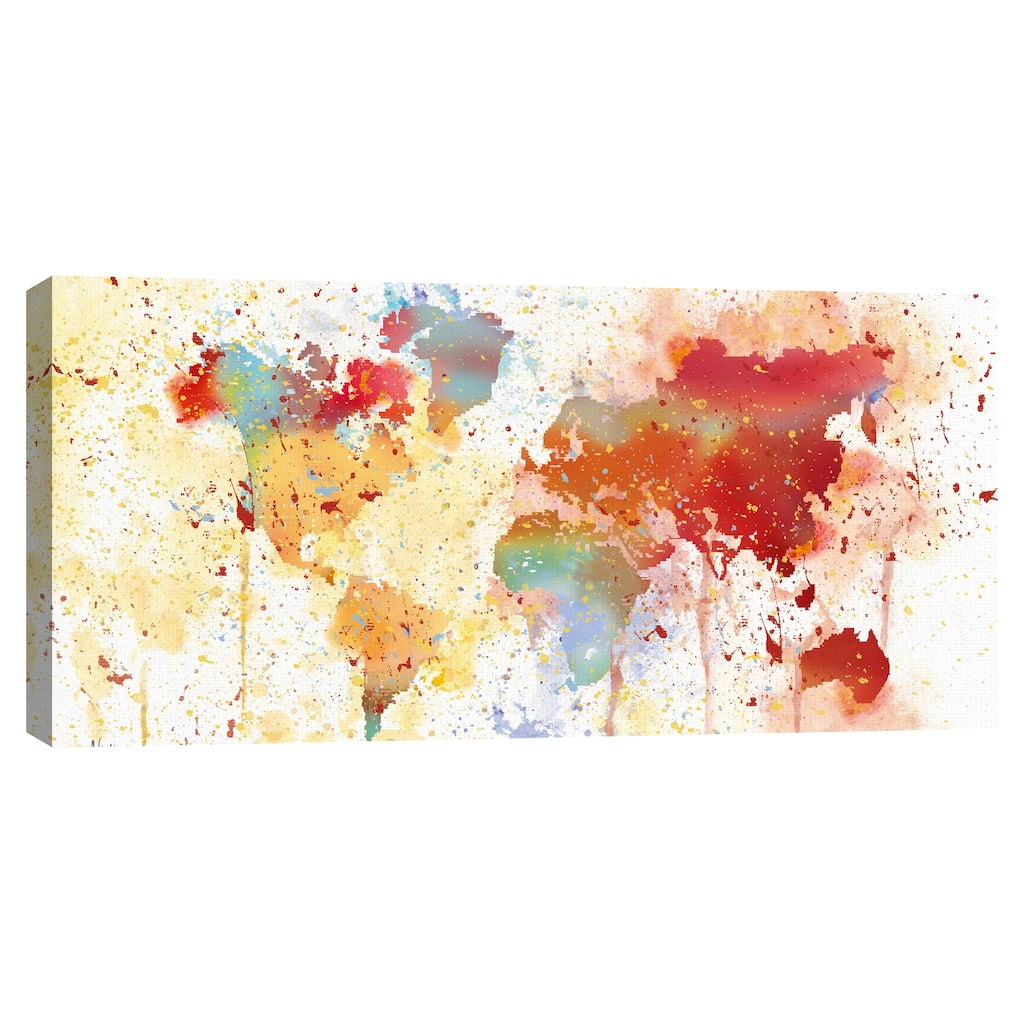 Traveled the World by Nan Canvas Art Print