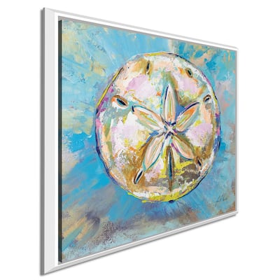 "Sand Dollar" Print on Floating Canvas
