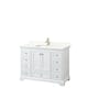Option White, Gold Trim, Giotto Quartz Top
