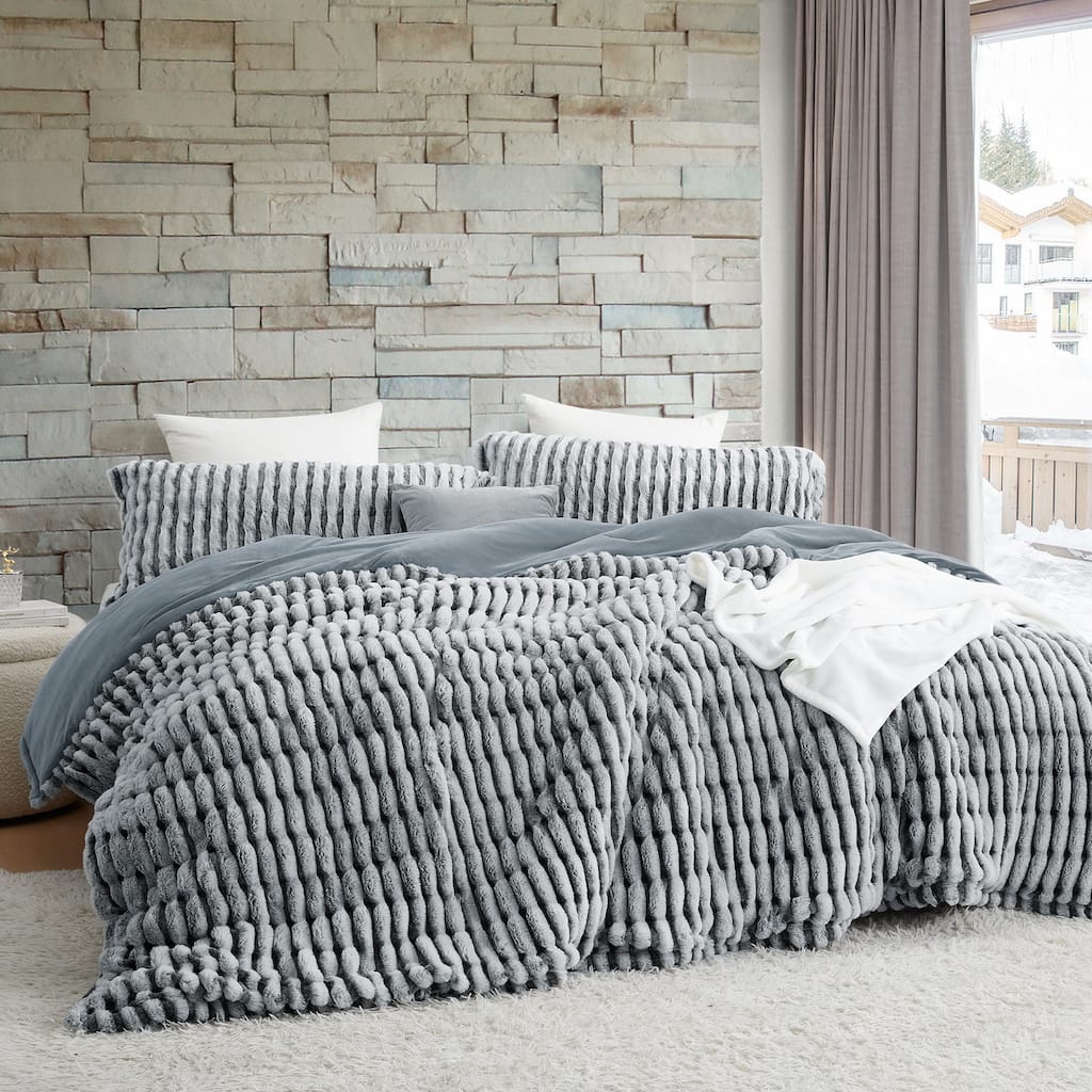 Freezin Waters - Coma Inducer® Oversized Comforter Set - Frosted Navy