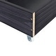 preview thumbnail 13 of 14, Twin Size Upholstered Platform Bed with LED Lighting and Storage Drawers, Modern Design with Lattice Headboard