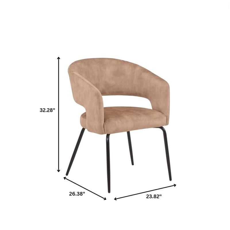 Ravenna 5-Piece Dining Set 63-Inch Rectangular MDF Tabletop Dining Table and 4 Arm Chairs