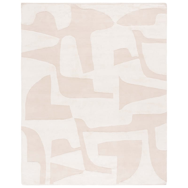 SAFAVIEH Handmade Casablanca Azelia Cotton Rug - 9' x 12' - Ivory