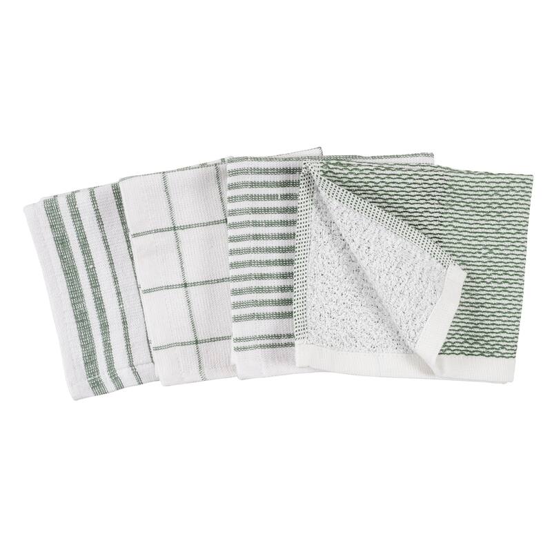 Bed Bath and Beyond Our Table Dual Purpose Dish Cloths - Set of 4 - 12" L x 12" W
