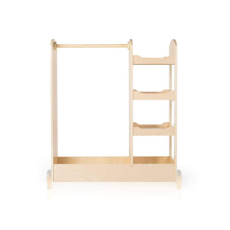 Guidecraft See Store Dress-Up Center Natural