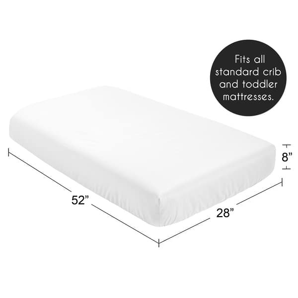 Sweet Jojo Designs Fitted Crib Sheet for the Mod Jungle Collection