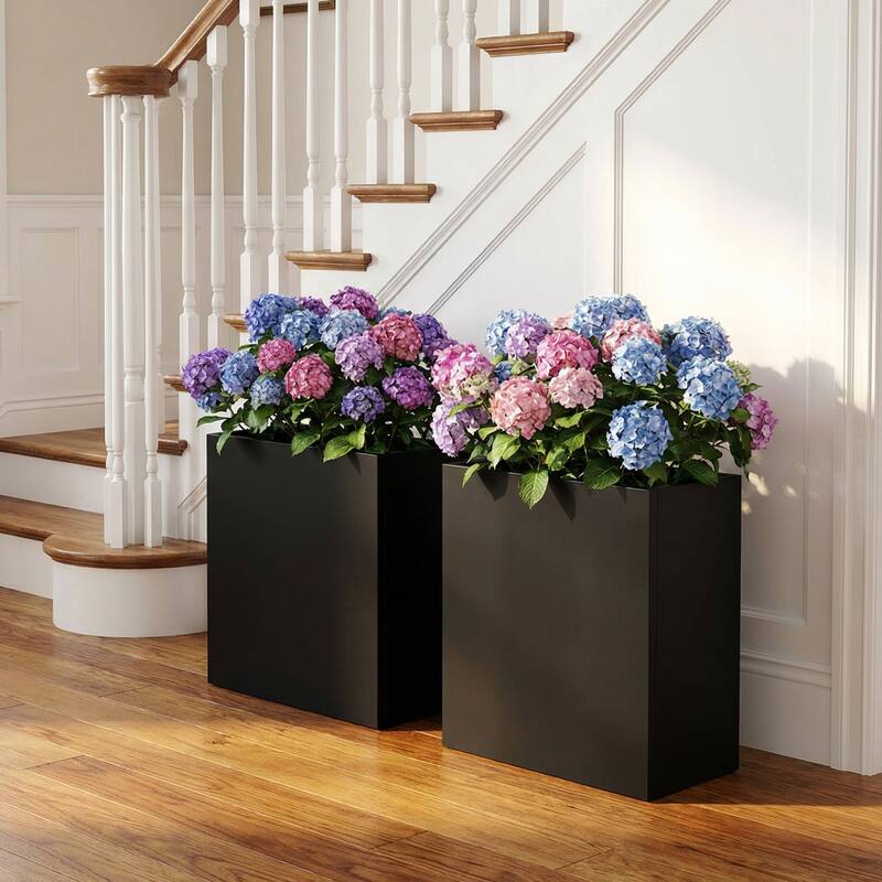 Metal Planters for Outdoor Plants Planter Box