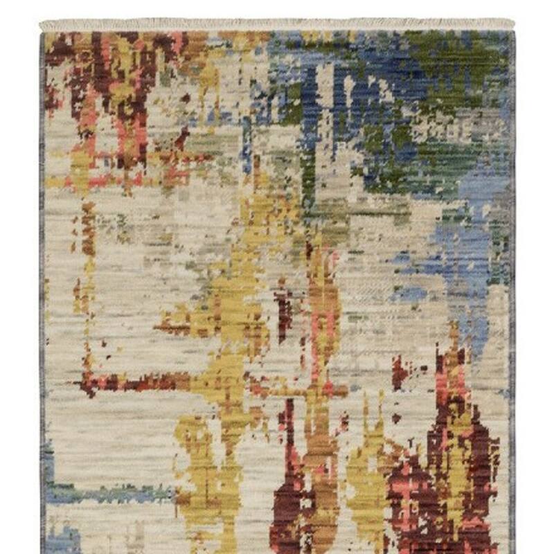 HomeRootsAbstract Modern Rectangle Area Rug