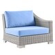 preview thumbnail 38 of 41, Conway Outdoor Patio Wicker Rattan 5-Piece Sectional Sofa Furniture Set