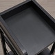 preview thumbnail 11 of 28, Slim Bathroom Cabinet Small Bathroom Storage Corner Floor Cabinet with Magnetic Doors and Shelves Toilet Paper Holder