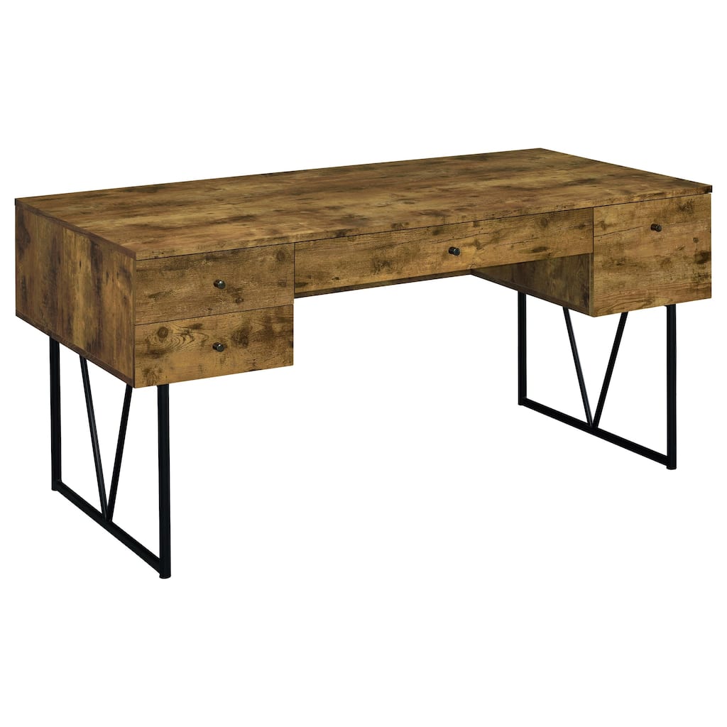 Analiese Farmhouse 63-inch 4-Drawer Writing Desk