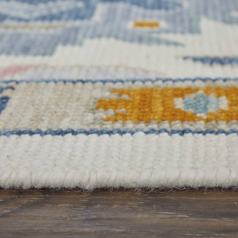 HomeRoots Floral Bohemian Rectangle Area Rug