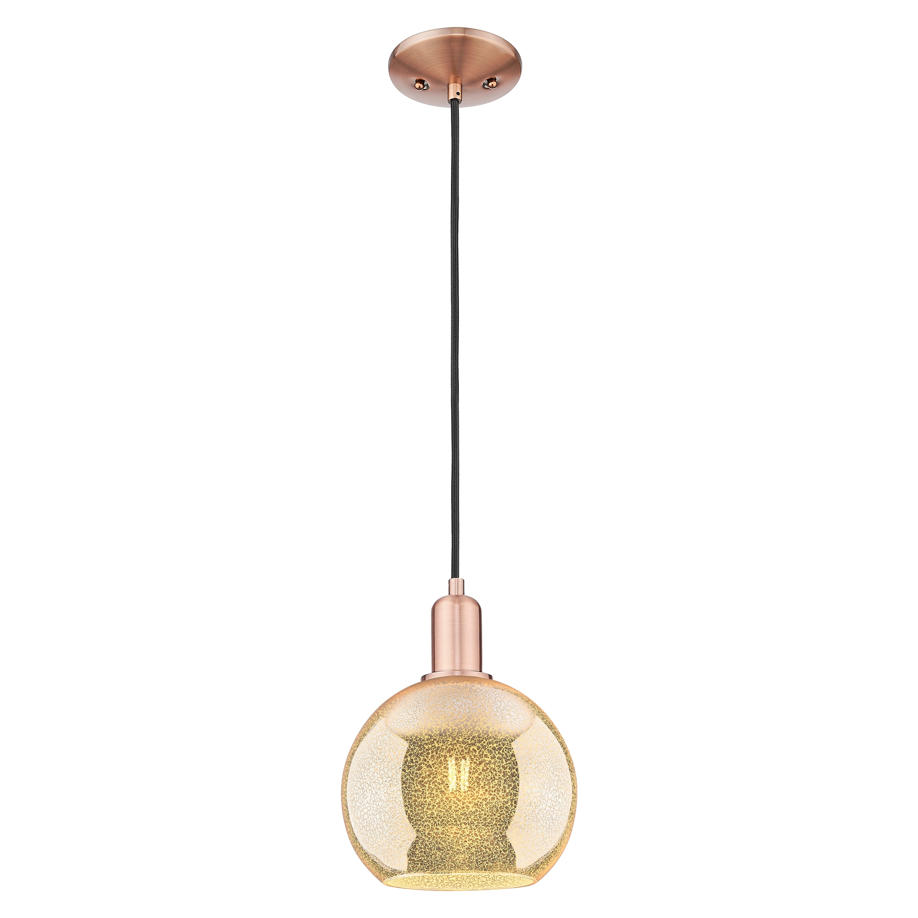 Innovations Lighting Endless Possibilities Arcadia - Athens - 1 Light 8" Cord Hung Mini Pendant