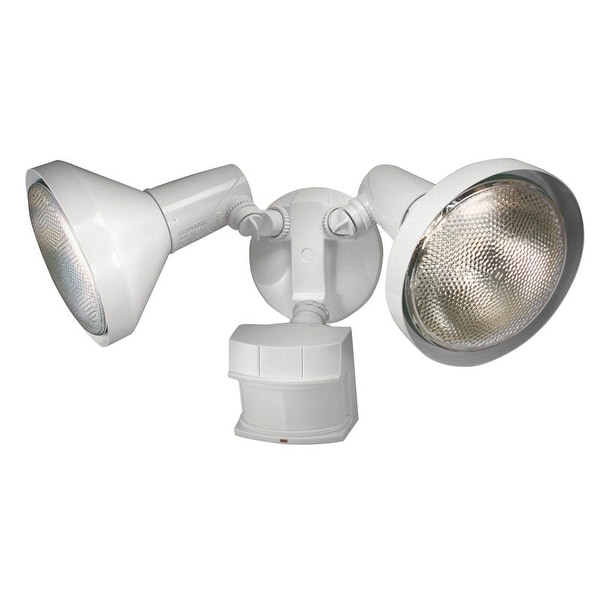 Heath Zenith HZ-5318-WH Metal Security Motion Spotlight ...