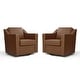 preview thumbnail 128 of 177, 2 Set Modern Swivel Accent Arm Chair for Living Room